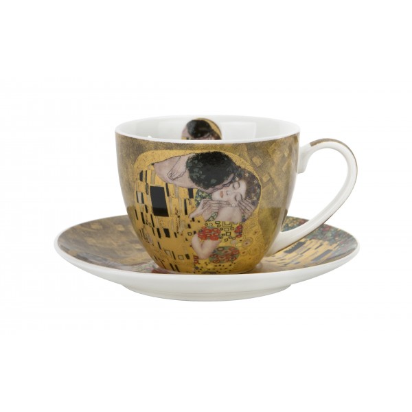 Komplet 6 filiżanek 250 ml + spodki The Kiss Classic