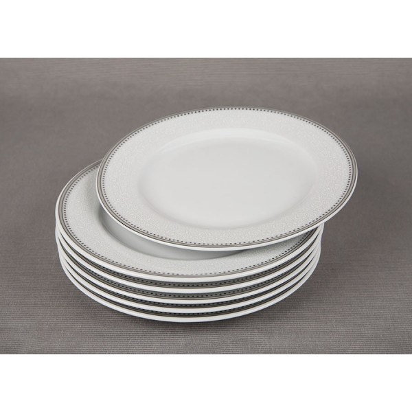Komplet 6 talerzy deserowych 17 cm Elsa