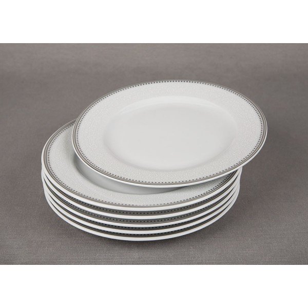 Komplet 6 talerzy deserowych 17 cm Elsa