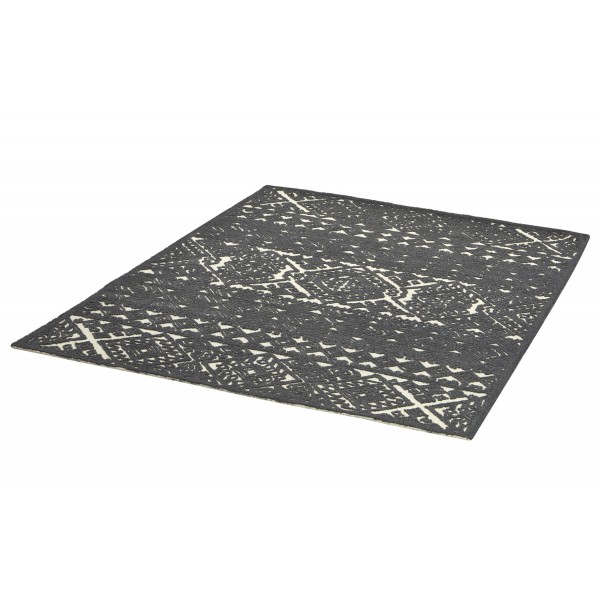 Dywan LINWOOD ciemno szary 160 x 230 cm