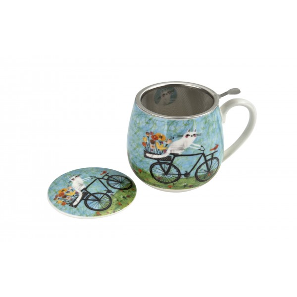 Kubek z zaparzaczem 430 ml Rower