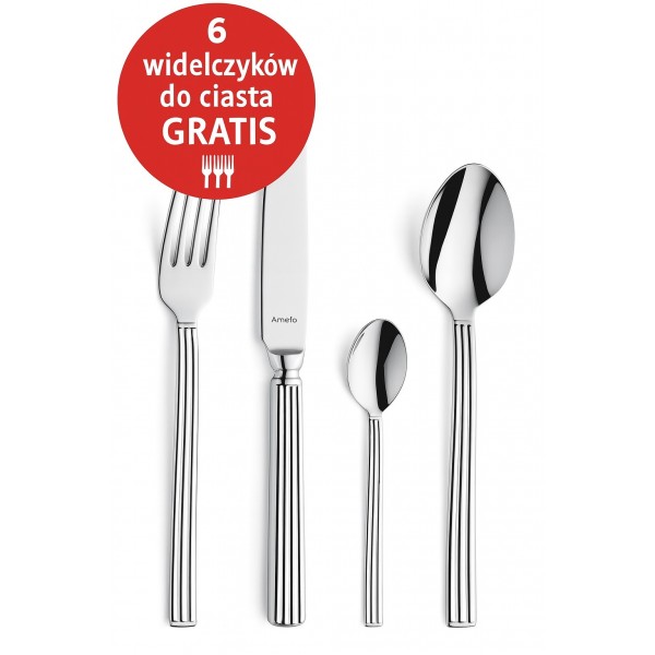 Komplet sztućców dla 6 osób Regency 24 cz.