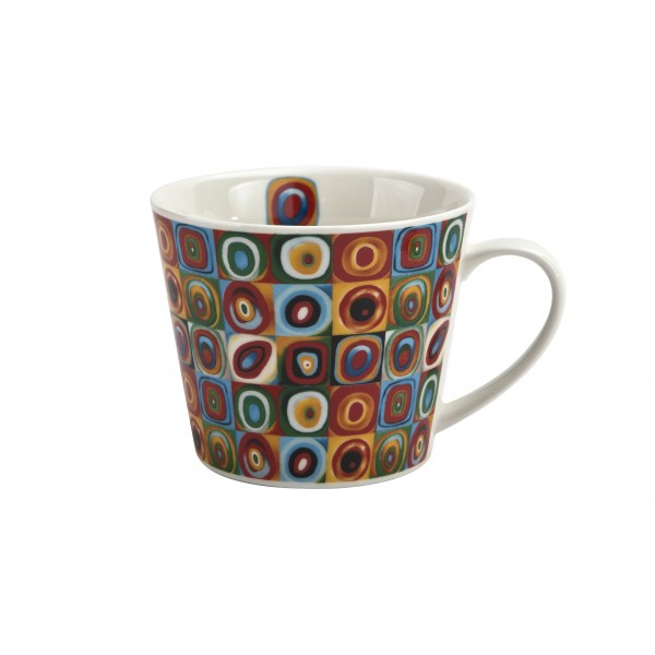 Kubek 600ml SQUARES WITH CIRCLES,W. Kandinsky