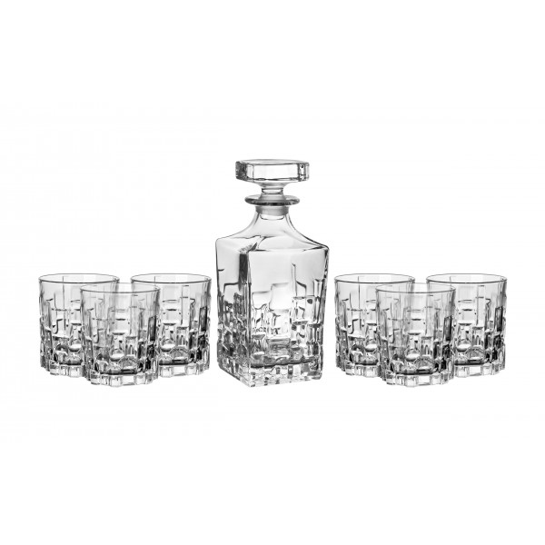 Zestaw do whisky Karafka + 6 szklanek 330 ml Etna