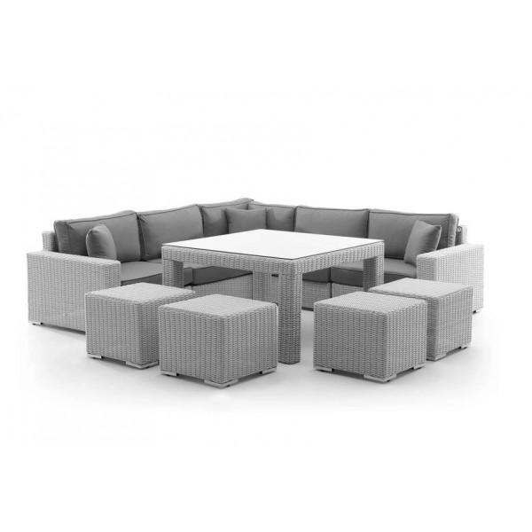 Meble ogrodowe MILANO IV royal biały