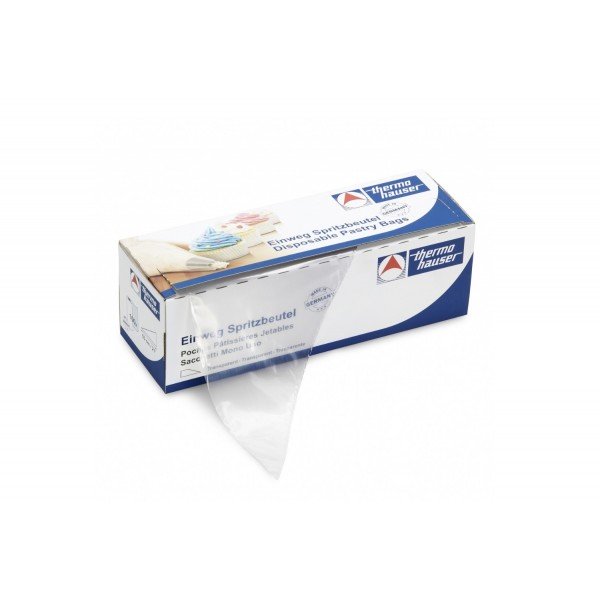 Worki do szprycowania foliowe 30 cm rolka 100 szt. przeźroczyste Thermohauser