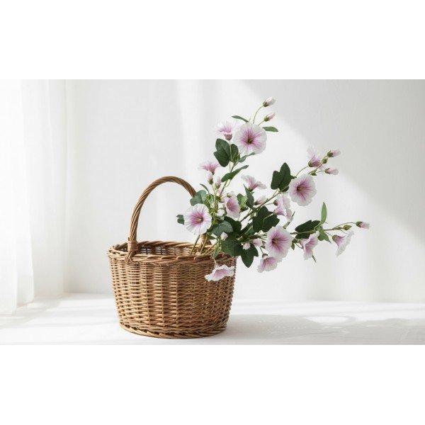 Kwiat sztuczny Malwa 75 cm