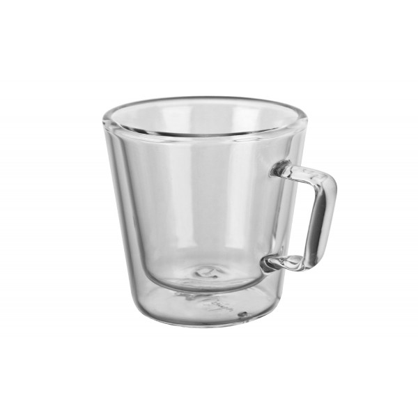 Komplet 2 szklanek termicznych do espresso 80 ml z podwójną ścianką Diva
