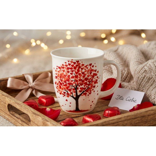 Kubek porcelanowy 650 ml Drzewo