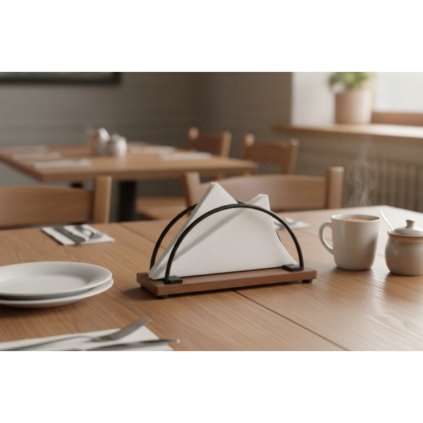 Serwetnik drewniany 16x8 cm Radka Orion