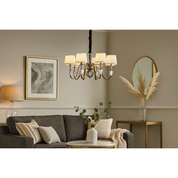 Lampa wisząca kryształowa Ravena 82177/8