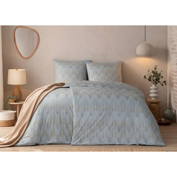 Pościel jersey 155x200 cm Cielo 6613/810 grau