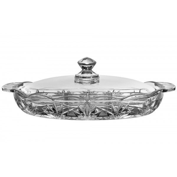 Bombonierka kryształowa Bohemia 41cm.