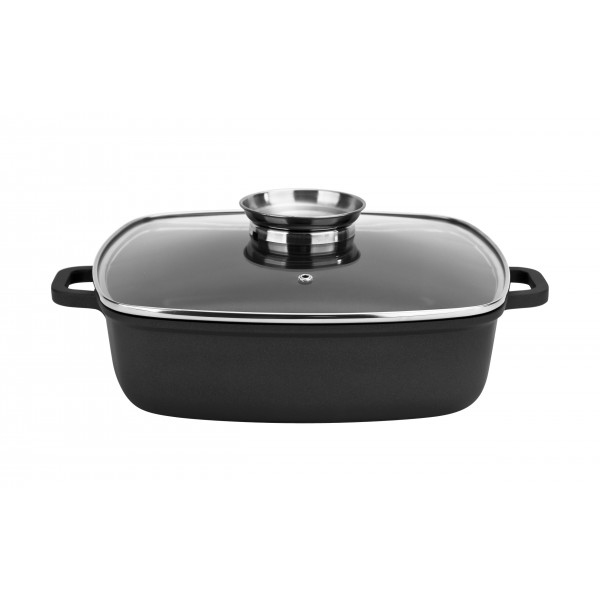 Brytfanna aluminiowa 28x28 cm Crispy indukcja