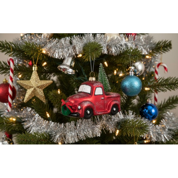 Bombka szklana Samochód