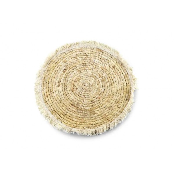 Mata na stół 38 cm Bali Boho HIWB9343