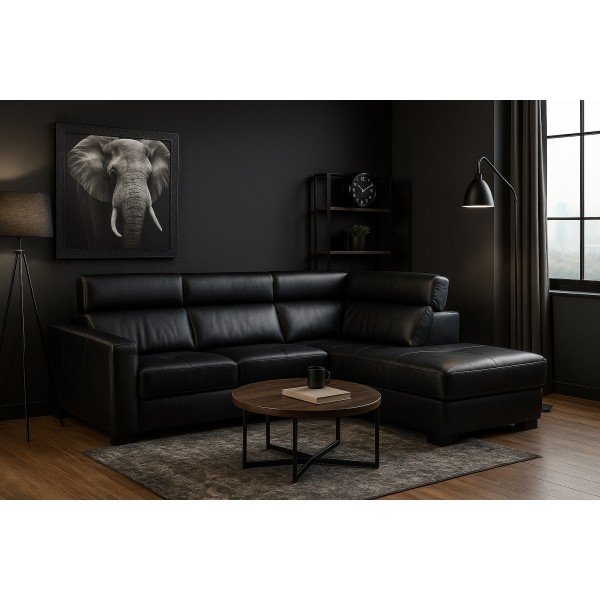 Narożnik Ergo z funkcją spania i poj. na pościel