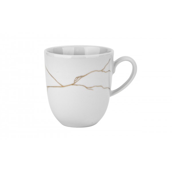 Kubek 350ml Tektonika Biała