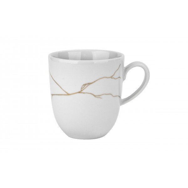 Kubek 350ml Tektonika Biała