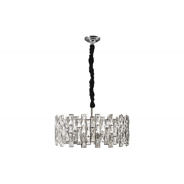Lampa wisząca kryształowa Jewel Chrome 60215/8