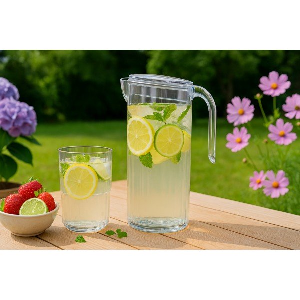 Dzbanek nietłukący 1,8 L z pokrywką