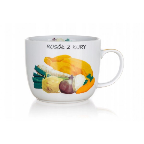 Kubek na zupę 730ml Rosół z kury