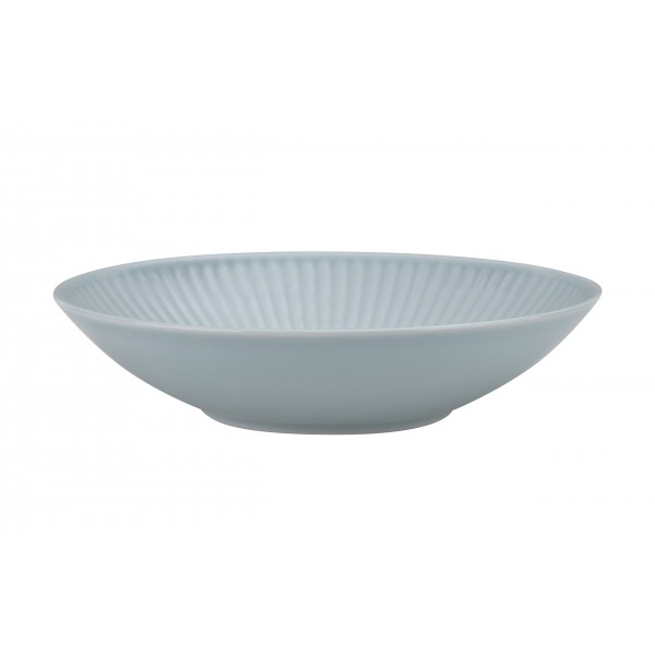 Talerz głęboki 21,5 cm Dalia Niebieska