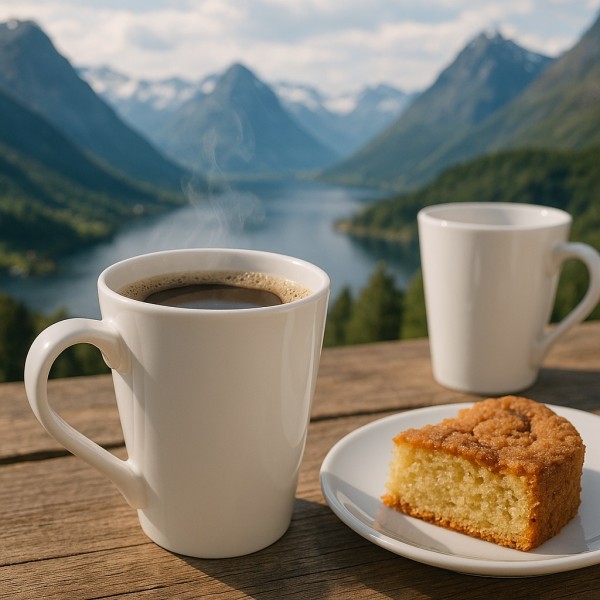 Kubek ceramiczny 280 ml Skos kremowy