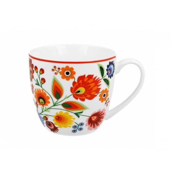 Kubek porcelanowy 460 ml Łowicz
