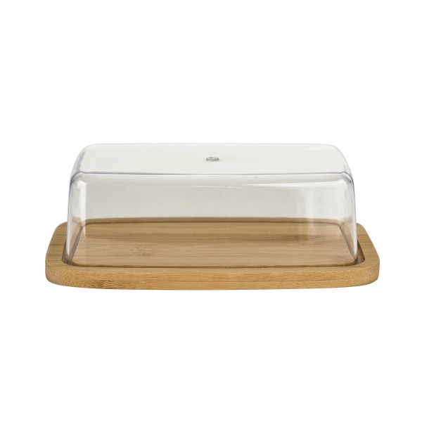 Deska bambusowa z pokrywą 19 x 12,5 cm prostokątna