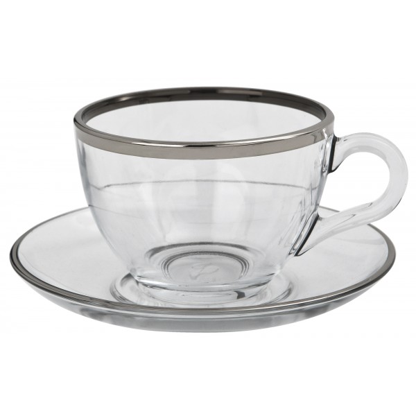 Zestaw 2 filiżanek do cappuccino 230 ml Platinium Line