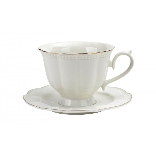 Komplet 2 filiżanek 250 ml + spodki Anet