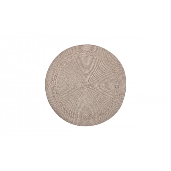 Mata dekoracyjna ROUND beżowa RAVI