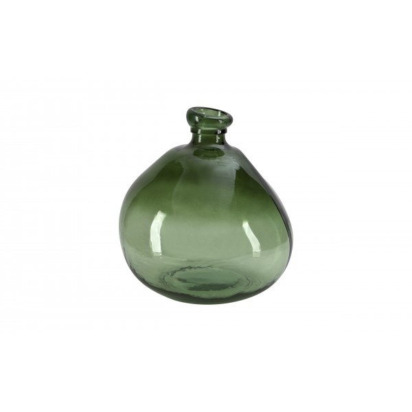 Wazon szklany 33 cm zielony San Miguel C463