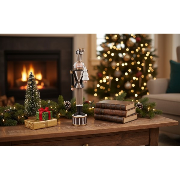 Figurka świąteczna Dziadek do orzechów choinka 44 cm 172870