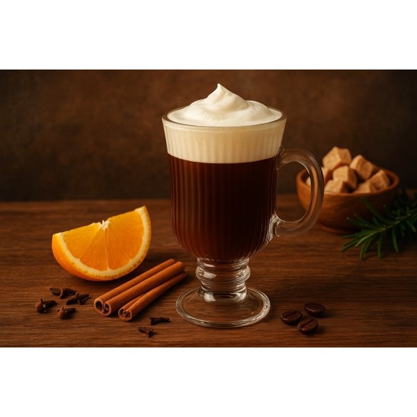 Kubek szklany 245 ml na stopce Selena