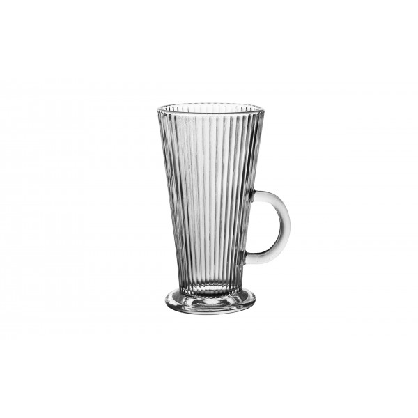 Szklanka do latte 300 ml ryflowana MPLCo
