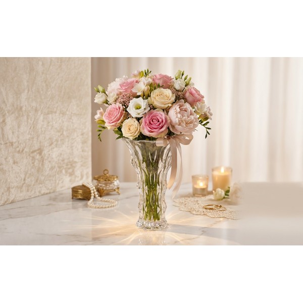 Wazon kryształowy 30,5 cm Fortune