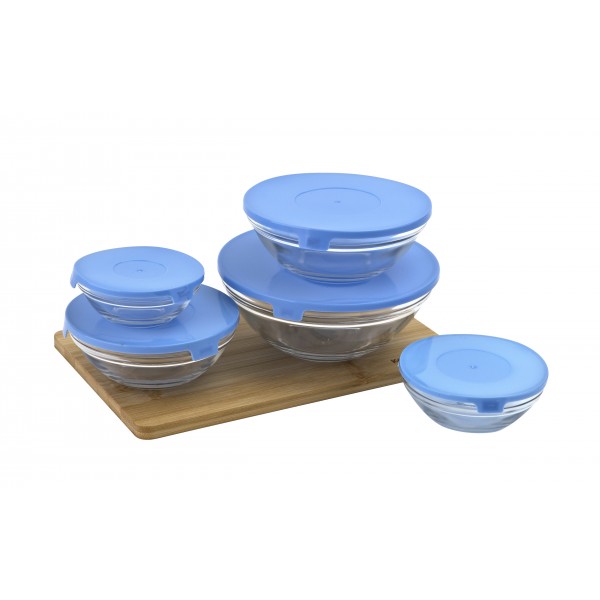 Zestaw 5 salaterek z pokrywką Inari