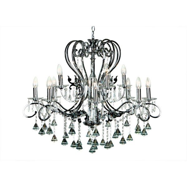 Lampa sufitowa Ampiro 12xE14 4765/8+4