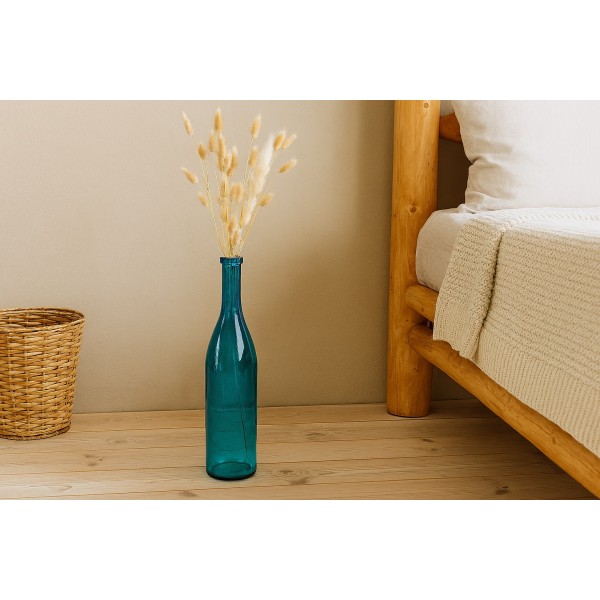 Butelka dekoracyjna wazon 75 cm niebieska 4766 San Miguel