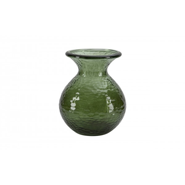 Wazon szklany 18,5 cm Paradise zielony 4829C San Miguel recykling