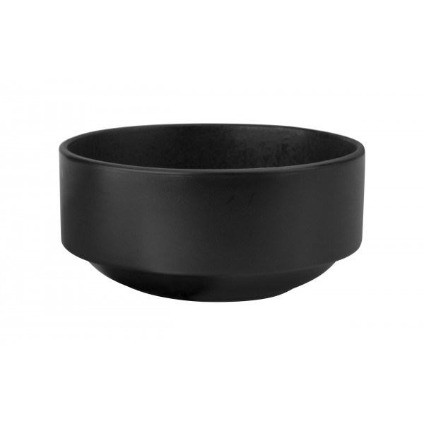 Miska ceramiczna 15 cm Black Nakrapiany MPL