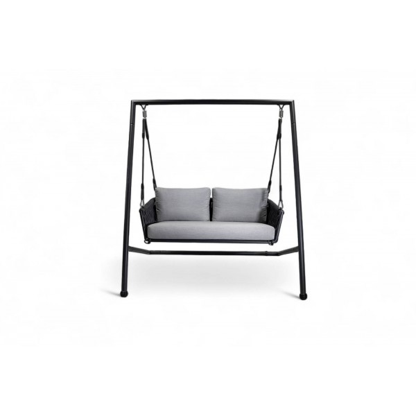 Huśtawka ogrodowa dwuosobowa HUG antracyt