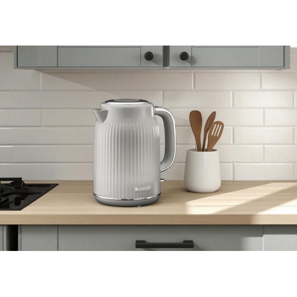 Czajnik elektryczny 1,7 L Vintage szary