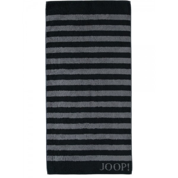 Ręcznik 80/150 cm czarny Stripes 1610-90