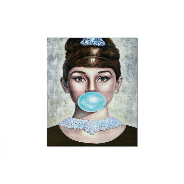 Obraz na płótnie 100x120cm Audrey Hepburn