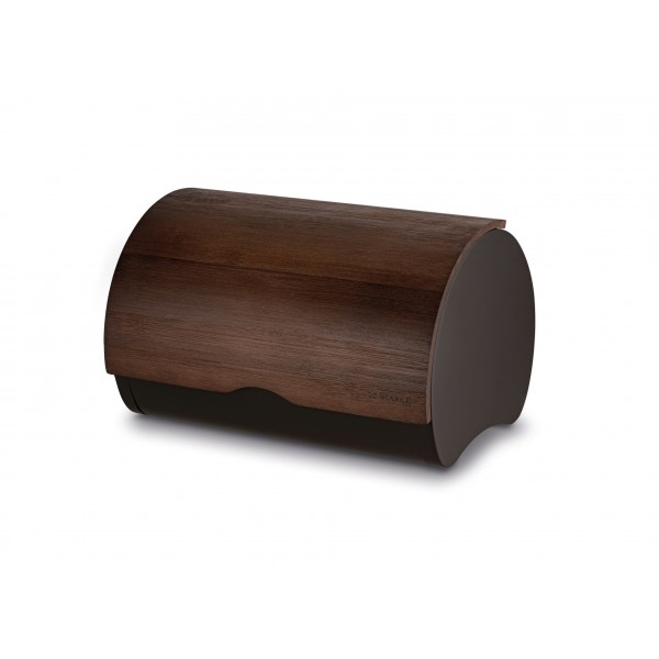 Chlebak stalowy 32x24x20,5 cm Starlet Brown