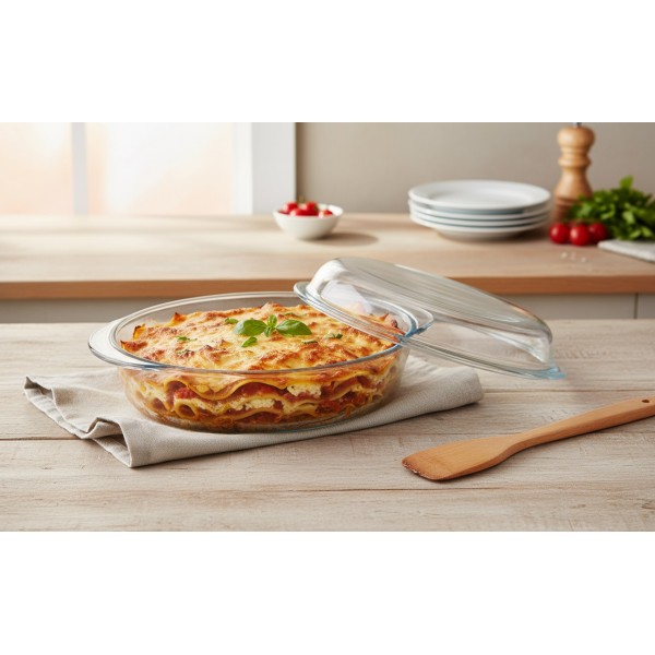 Naczynie żaroodporne z pokrywką 2,5 L Smart Touch Simax