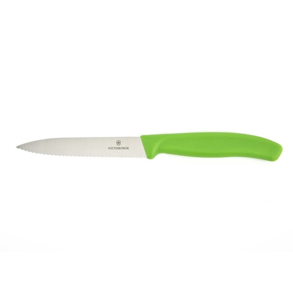 Nóż do pomidorów Victorinox zielony 11cm